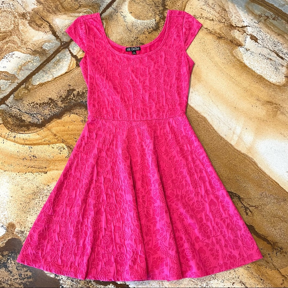 Pink Floral Dress